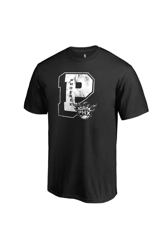 Men's Black Phoenix Suns Letterman T-Shirt