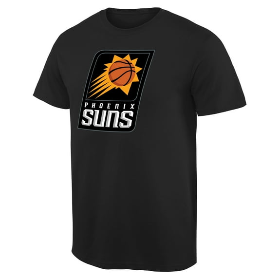 Men's Black Phoenix Suns Primary Logo T-Shirt