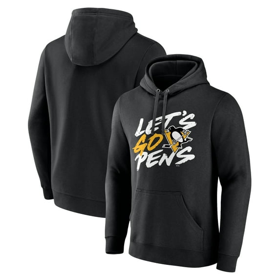 Men's Black Pittsburgh Penguins Proclamation Pullover Hoodie