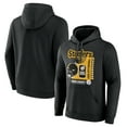 thumbnail image 1 of Men's Black Pittsburgh Steelers Bud Light Pullover Hoodie, 1 of 3