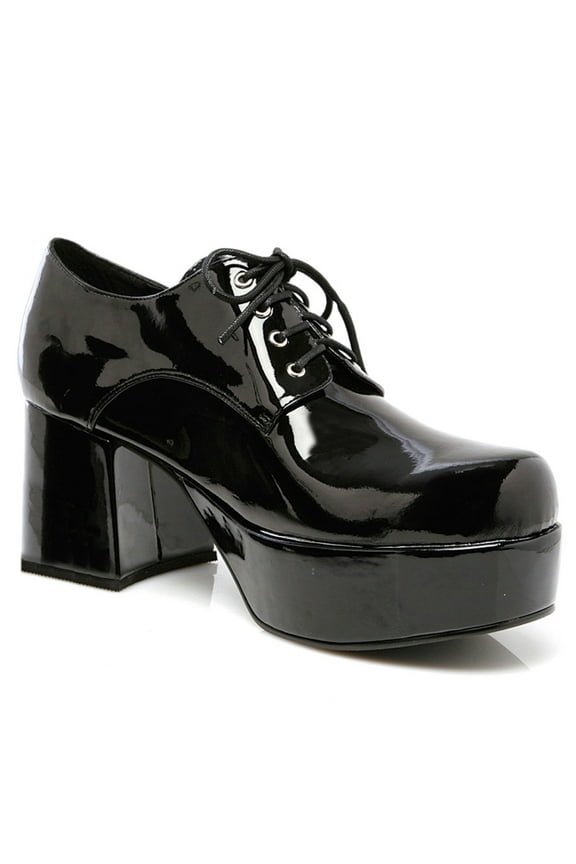 Men's Black Platform Shoes