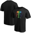 thumbnail image 1 of Men's Black Portland Timbers Pride Logo T-Shirt, 1 of 3