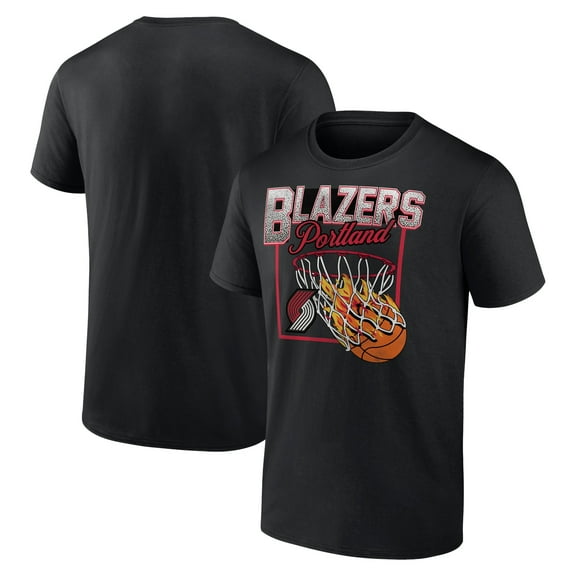 Men's Black Portland Trail Blazers Alley Oop T-Shirt