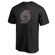 Mens Black Portland Trail Blazers Static Logo T-Shirt