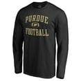 thumbnail image 1 of Men's Black Purdue Boilermakers First Sprint Long Sleeve T-Shirt, 1 of 3