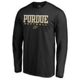 thumbnail image 1 of Men's Black Purdue Boilermakers Team Unity Softball Long Sleeve T-Shirt, 1 of 3