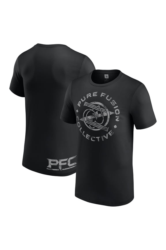 Men's Black Pure Fusion Collective Logo T-Shirt