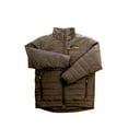 thumbnail image 1 of Men's Black Quilted Nylon Cracow Insulated Cold Weather Jacket (L) NEW, 1 of 1