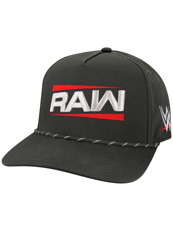 Men's Black RAW Caddy Snapback Hat