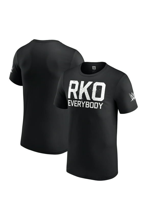 Men's Black Randy Orton RKO Everybody T-Shirt