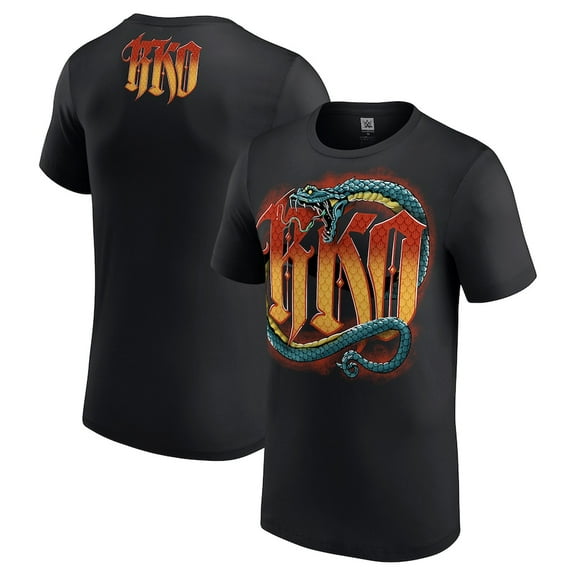 Men's Black Randy Orton Viper Bite T-Shirt