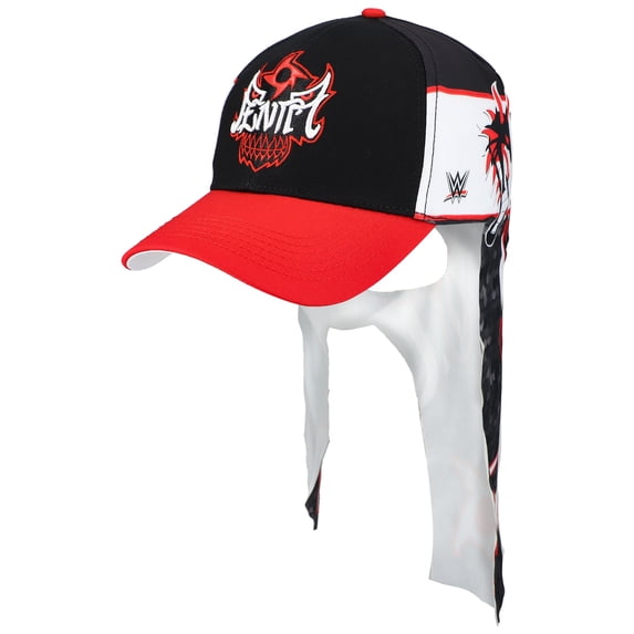 Men's Black/Red Penta Mask Flex Hat