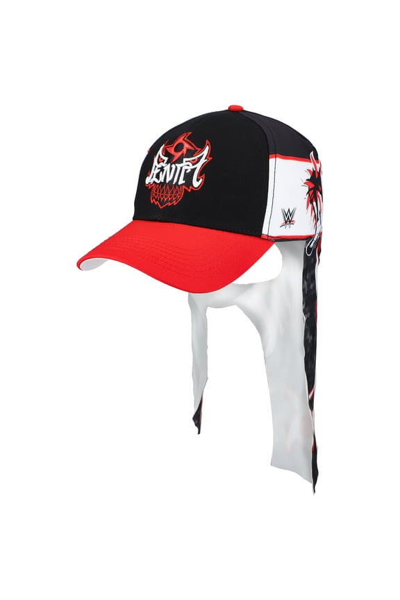 Men's Black/Red Penta Mask Flex Hat