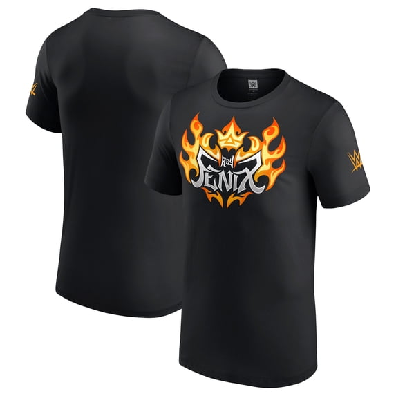 Men's Black Rey Fenix Flame Logo T-Shirt