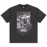 Mens Black Rhea Ripley Royal Rumble 2023 Boxy T-Shirt