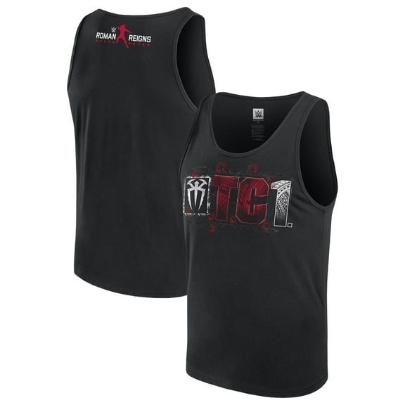 Men's Black Roman Reigns OTC 1 Tank Top