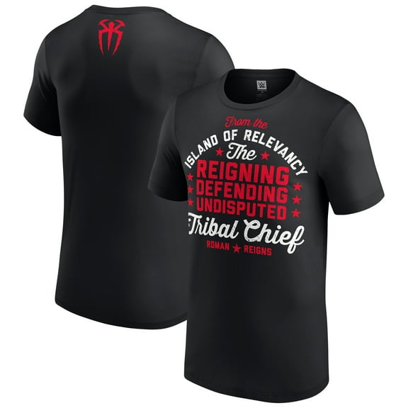 Youth Black Roman Reigns The Undisputed Tribal Chief T-Shirt