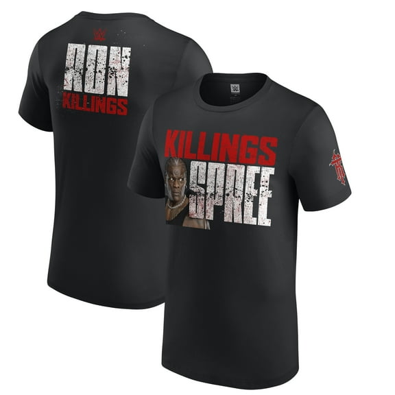 Men's Black Ron Killings/R-Truth Killings Spree T-Shirt