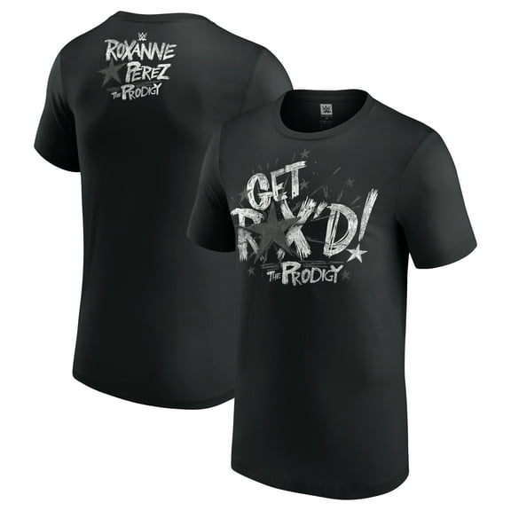 Men's Black Roxanne Perez Get Rox'd T-Shirt
