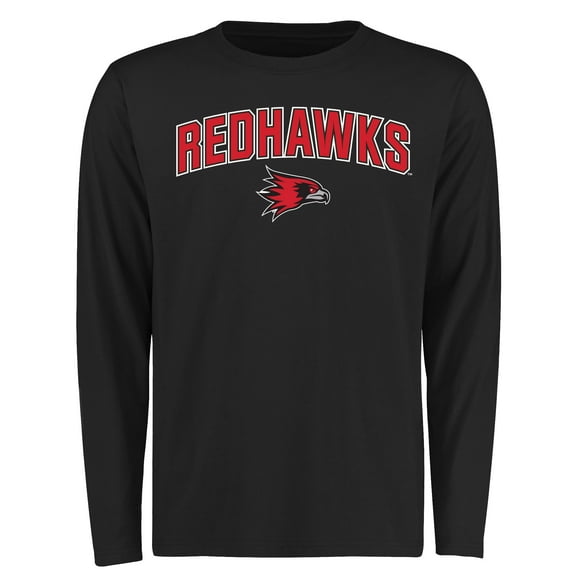 Men's Black S.E. Missouri State Redhawks Proud Mascot Long Sleeve T-Shirt