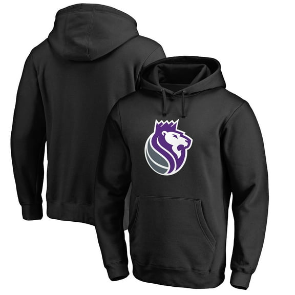 Men's Black Sacramento Kings Alternate Logo Pullover Hoodie