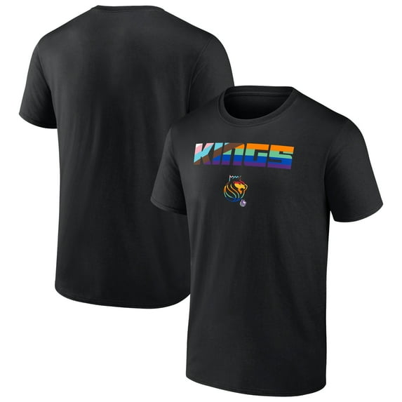 Men's Black Sacramento Kings Pride T-Shirt