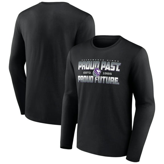 Men's Black Sacramento Kings Tip-Off Long Sleeve T-Shirt