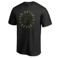 thumbnail image 1 of Men's Black San Antonio Spurs Liberty T-Shirt, 1 of 3