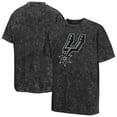 thumbnail image 1 of Youth  Black San Antonio Spurs Rugged Defense T-Shirt, 1 of 3