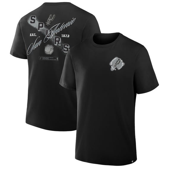 Men's Black San Antonio Spurs SOS T-Shirt