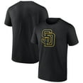 thumbnail image 1 of Men's Black San Diego Padres Rough Diamond T-Shirt, 1 of 3