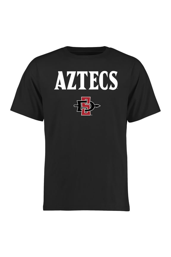 Men's Black San Diego State Aztecs Proud Mascot T-Shirt