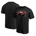 thumbnail image 1 of Men's Black San Francisco 49ers Midnight Mascot Team Logo T-Shirt, 1 of 3