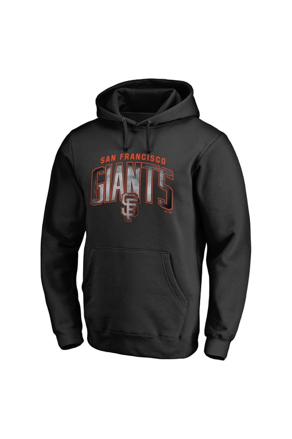 Men's Black San Francisco Giants Arch Smoke Pullover Hoodie