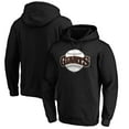 thumbnail image 1 of Men's Black San Francisco Giants Cooperstown Collection Huntington Logo Fitted Pullover Hoodie, 1 of 3