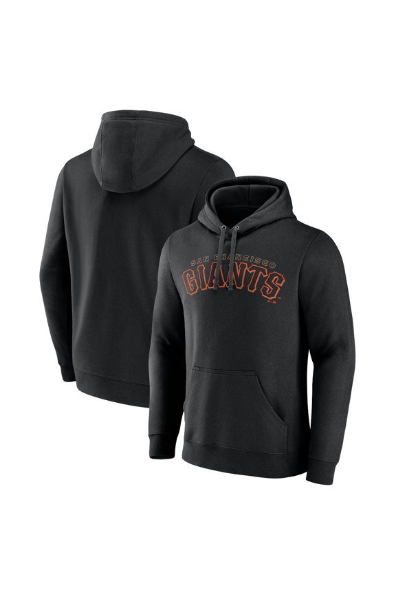 Men's Black San Francisco Giants Giants Alternate Club Lettering Pullover Hoodie