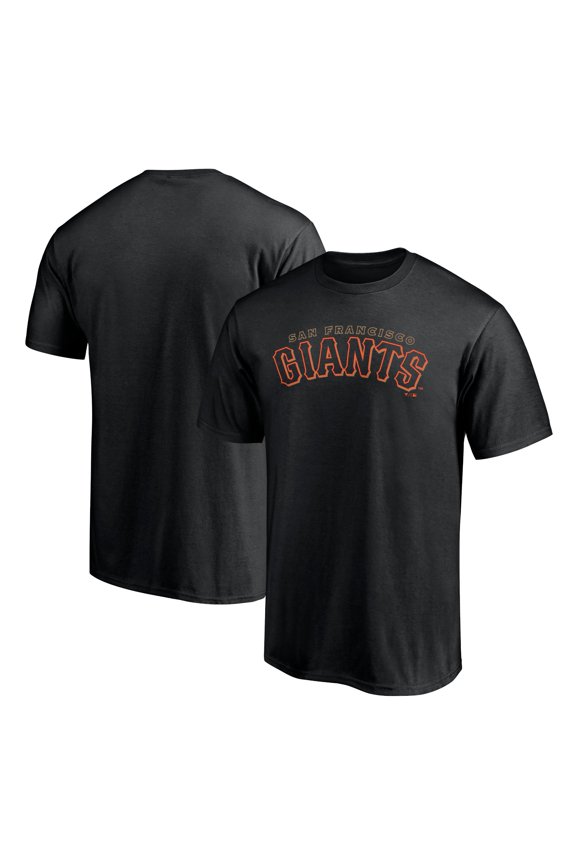 Men's Black San Francisco Giants Giants Alternate Club Lettering T-Shirt