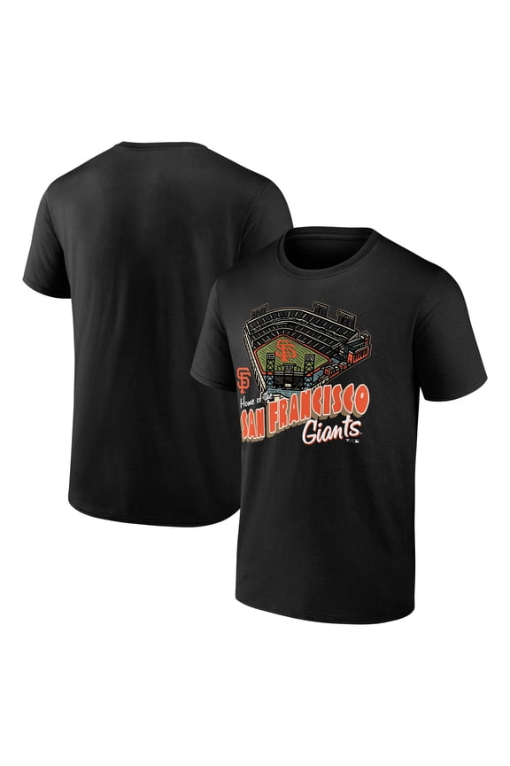 Men's Black San Francisco Giants Home Stadium T-Shirt