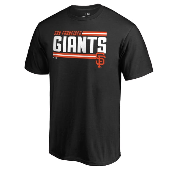 Men's Black San Francisco Giants Onside Stripe T-Shirt