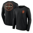 thumbnail image 1 of Men's Black San Francisco Giants SF Seal Long Sleeve T-Shirt, 1 of 3