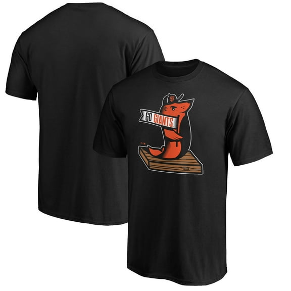 Men's Black San Francisco Giants Team Adrenaline T-Shirt