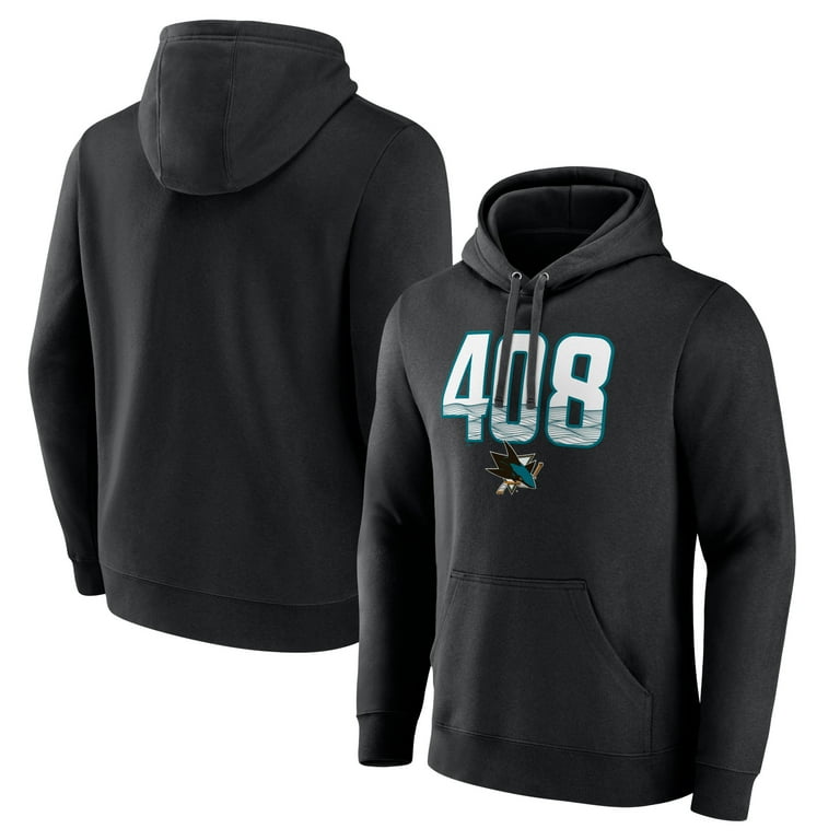 Men's Black San Jose Sharks Native Pullover Hoodie - Walmart.com