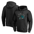 thumbnail image 1 of Men's Black San Jose Sharks Team Alternate Pullover Hoodie, 1 of 3