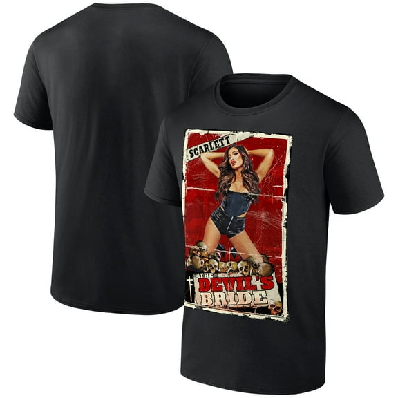 Men's Black Scarlett Bordeaux The Devil's Bride T-Shirt