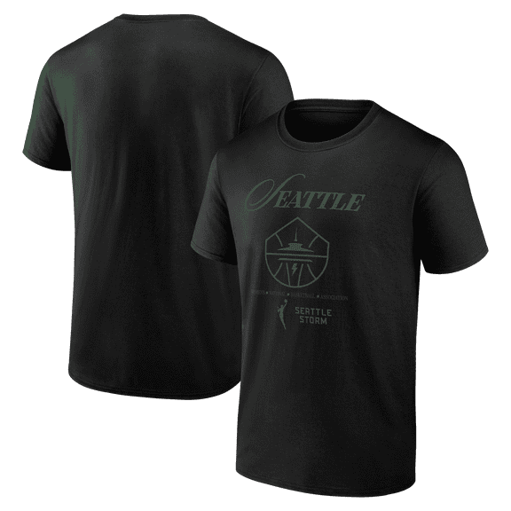 Men's Black Seattle Storm In Motion T-Shirt