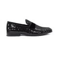 thumbnail image 1 of Men's Black Sequence Party Loafers By T.R. Premium 5659, 1 of 6