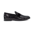thumbnail image 1 of Men's Black Sequence Party Loafers By T.R. Premium 5659, 1 of 6