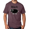 thumbnail image 1 of Men's Black Sheep of the Family T-shirt, Large Athletic Heather Maroon - TALL, 1 of 3