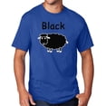thumbnail image 1 of Men's Black Sheep of the Family T-shirt, Medium True Royal Blue, 1 of 3