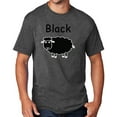 thumbnail image 1 of Men's Black Sheep of the Family T-shirt, Small Dark Heather Gray, 1 of 3